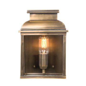 Elstead Lighting OLD BAILEY OLD-BAILEY-BR Applique murale 1x60W/E27 IP44