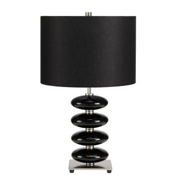 Elstead Lighting ONYX ONYX-TL-BLK Lampe de table 1x60W/E27