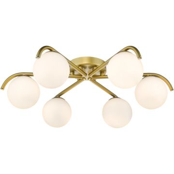 Dar Lighting Orlena ORL6435 Lampe de plafond 6x40w/G9