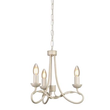 Elstead Lighting OLIVIA OV3-IVORY-GOLD Lustre 3x60W/E14
