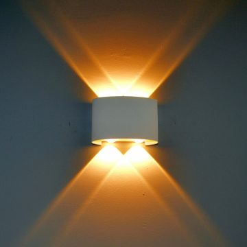 Italux Ortelo OWL-6650-2-WH-3K Applique murale 4x4W/LED 3000K 336lm IP54