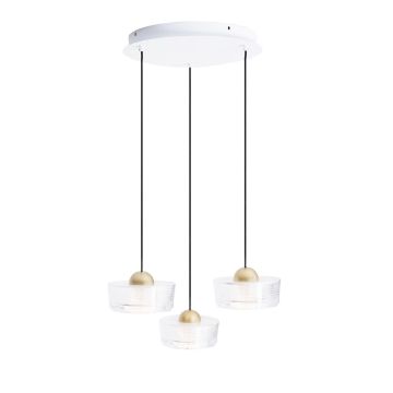 Maxlight LIPARI P0543 Suspension lumineuse 3x22w/led 3000k 1728lm ip20