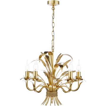 Dar Lighting Phaedra PHA0535 Suspension lumineuse 5x40w/e14