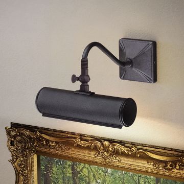 Elstead Lighting PICTURE LIGHTS PL1-10-BLACK Lampe pour tableau 1x40W/E14