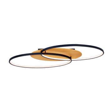 Italux Poraso PLF-93439-24W-WO Plafonnier 2x24W/LED 3000K 920lm IP20