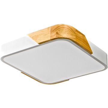 Italux Santer PLF-13187-WH-WO Plafonnier 1x24W/LED 3000K 2400lm IP20
