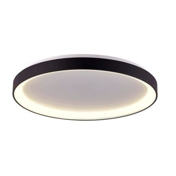 Italux Vico PLF-53675-078RC-BK-3KS4K-TRDIMM Plafonnier 1x60W/LED 3000K|4000K 5300lm IP20