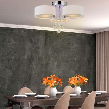 Light Prestige Gambela LP-991/3C WH Lampe de plafond 3x60W/E27 IP20