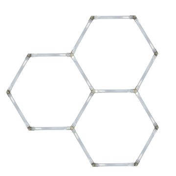 Light Prestige Geometric LP-0209/3C 4K Plafonnier 15x4W/LED 4000K IP44