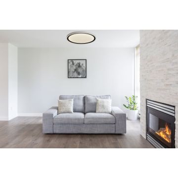 Light Prestige Vegas LP-550/1C S 4BK Plafonnier 1x18W/LED 4000K IP54