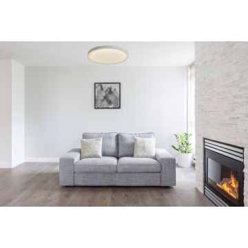 Light Prestige Vegas LP-550/1C S 4WH Plafonnier 1x18W/LED 4000K IP54