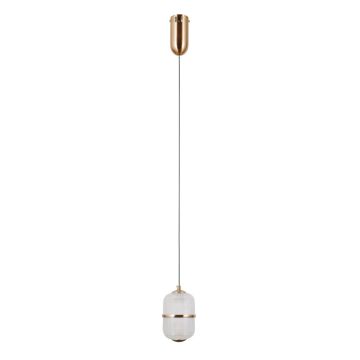 Italux Alani PND-34375-1-HBR Suspension lumineuse 1x6W/LED 3000K 588lm IP20