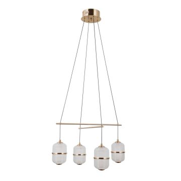 Italux Alani PND-34375-4-HBR Suspension lumineuse 4x24W/LED 3000K 1931lm IP20