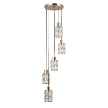Italux Alma PND-40668-5-HBR Suspension lumineuse 5x40W/E27 IP20