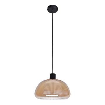 Italux Apiro PND-84638-BK-AMB Suspension lumineuse 1x40W/E27 IP20