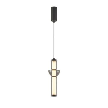 Italux Bruni PND-27372-1-19W-BK Suspension lumineuse 1x19W/LED 3000K 2463lm IP20