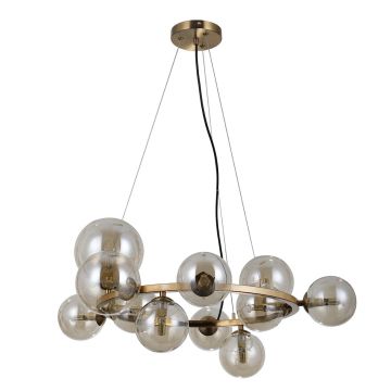 Italux CANELLO PND-406007-11-HBR Suspension lumineuse 11x5W/G9 IP20