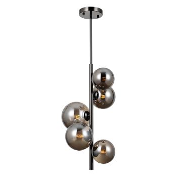 Italux CANELLO PND-406007-V5A-BCR Suspension lumineuse 5x5W/G9 IP20