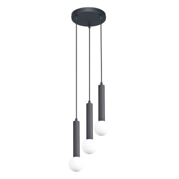 Italux Filano PND-33574-3-BK Suspension lumineuse 3x5W/G9 IP20