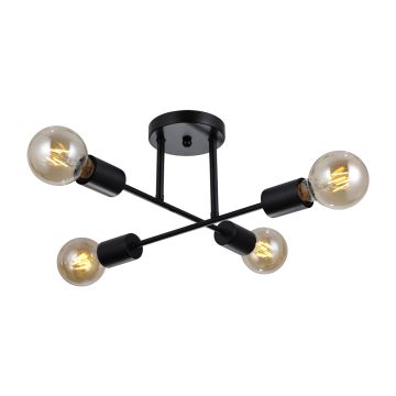 Italux FORMIO PND-4052-4-BL Lampe de plafond 4x40W/E27 IP20