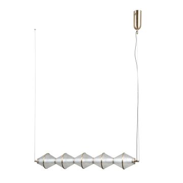 Italux Fuente PND-34395-5-HBR Suspension lumineuse 5x25W/LED 3000K 1576lm IP20