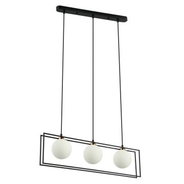 Italux GROSETTA PND-53423-3-BK Suspension lumineuse 3x25W/G9 IP20