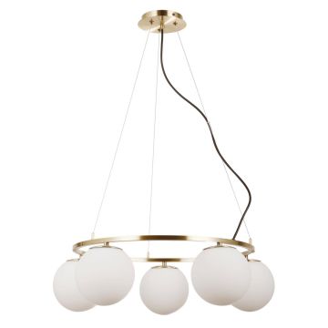 Italux LAROSA PND-33453-5-ABR Suspension lumineuse 5x5W/E27 IP20