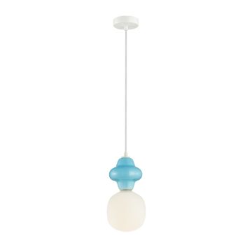 Italux Latera PND-94331-1S-BLU Suspension lumineuse 1x40W/E14 IP20