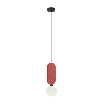 Italux Lorenzo PND-59815-1-RED Suspension lumineuse 1x25W/G9 IP20