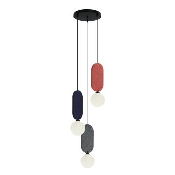 Italux Lorenzo PND-59815A-3-MLTI Suspension lumineuse 3x25W/G9 IP20