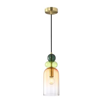 Italux Manso PND-37462C-MC-GD Suspension lumineuse 1x40W/E14 IP20