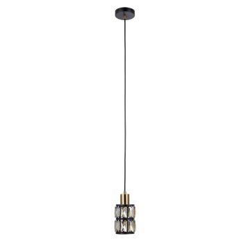 Italux Menfi PND-44236-1-BK-GD Suspension lumineuse 1x40W/E27 IP20