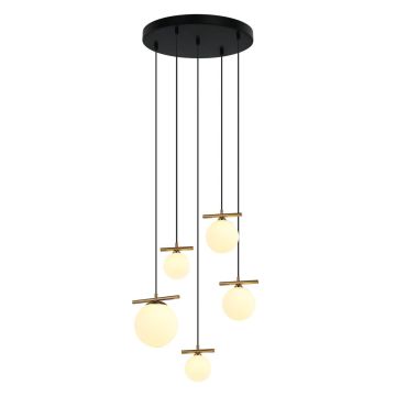 Italux MERSETA PND-463325A-BRO+W Suspension lumineuse 3xE14 40W|2xG9 25W IP20