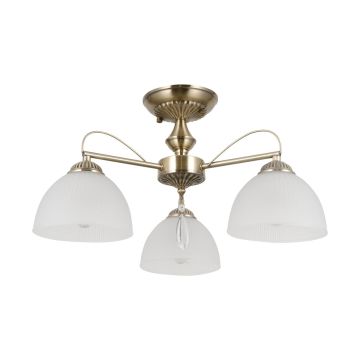 Italux Moreti PND-40623-3-AB Lampe de plafond 3x40W/E27 IP20