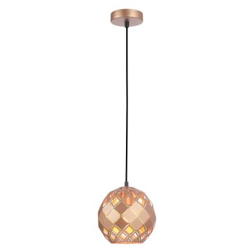 Italux PAULELA PND-34221-1S-GD Suspension lumineuse 1x40W/E27 IP20