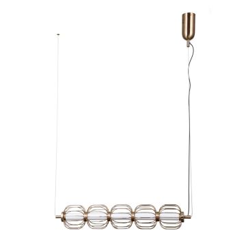 Italux Pedro PND-34405-5-HBR Suspension lumineuse 5x20W/LED 3000K 793lm IP20