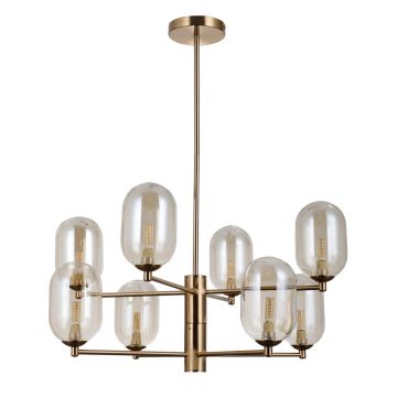 Italux PERANO PND-4215-8-HBR Suspension lumineuse 8x5W/G9 IP20