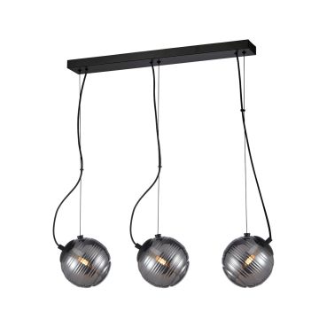 Italux Perona PND-92389-3L-BK Suspension lumineuse 3x40W/G9 IP20