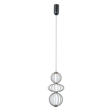 Italux Rabel PND-344221-3V-BK Suspension lumineuse 3x10W/LED 3000K 713lm IP20