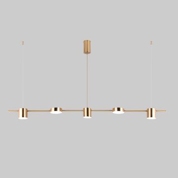 Italux REMDAL PND-16374-5-COP-GD-4K Suspension lumineuse 30W/LED 4000K 2300LM IP20