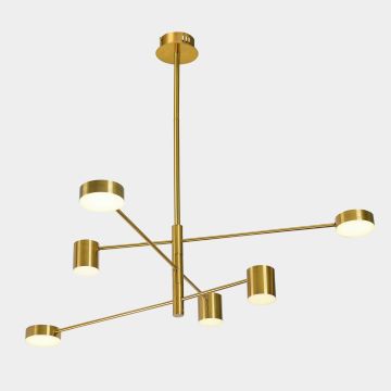 Italux REMDAL PND-16374-6-COP-GD-4K Suspension lumineuse 36W/LED 4000K 2700LM IP20