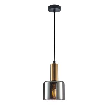 Italux SANTIA PND-65342-1-BRO+SG Suspension lumineuse 1x40W/E27 IP20