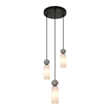 Italux Santos PND-95331-3-BK Suspension lumineuse 3x40W/G9 IP20