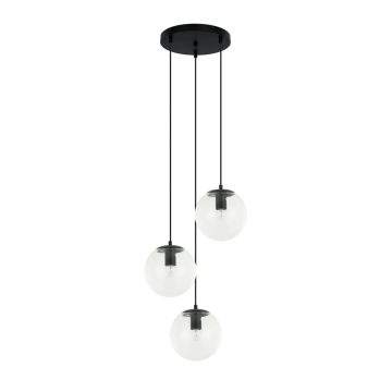Italux Sarpo PND-58867-3S-BK Suspension lumineuse 3x40W/E27 IP20