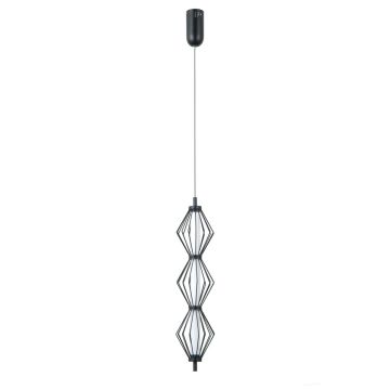 Italux Sevil PND-34403-3V-BK Suspension lumineuse 3x15W/LED 3000K 1068lm IP20