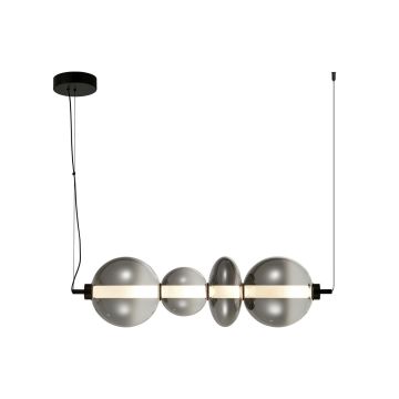 Italux Sonte PND-24352-36W-BK-SG Suspension lumineuse 1x36W/LED 3000K 4425lm IP20