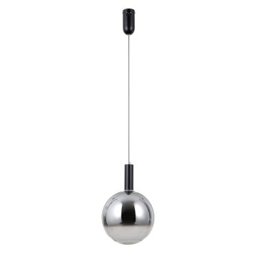 Italux Strela PND-34378-1L-BK Suspension lumineuse 1x5W/LED 3000K 455lm IP20