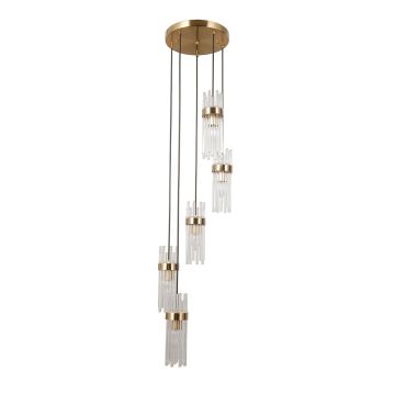 Italux Taraso PND-40760-5-HBR Suspension lumineuse 3x40W/E14 IP20