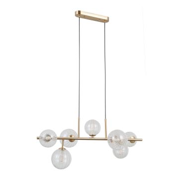 Italux Toledo PND-40717-7-HBR Suspension lumineuse 7x5W/G9 IP20