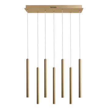 Italux Valdes PND-22302-7-GD Suspension lumineuse 7x35W/LED 3000K|4000K|6000K 1300lm IP20